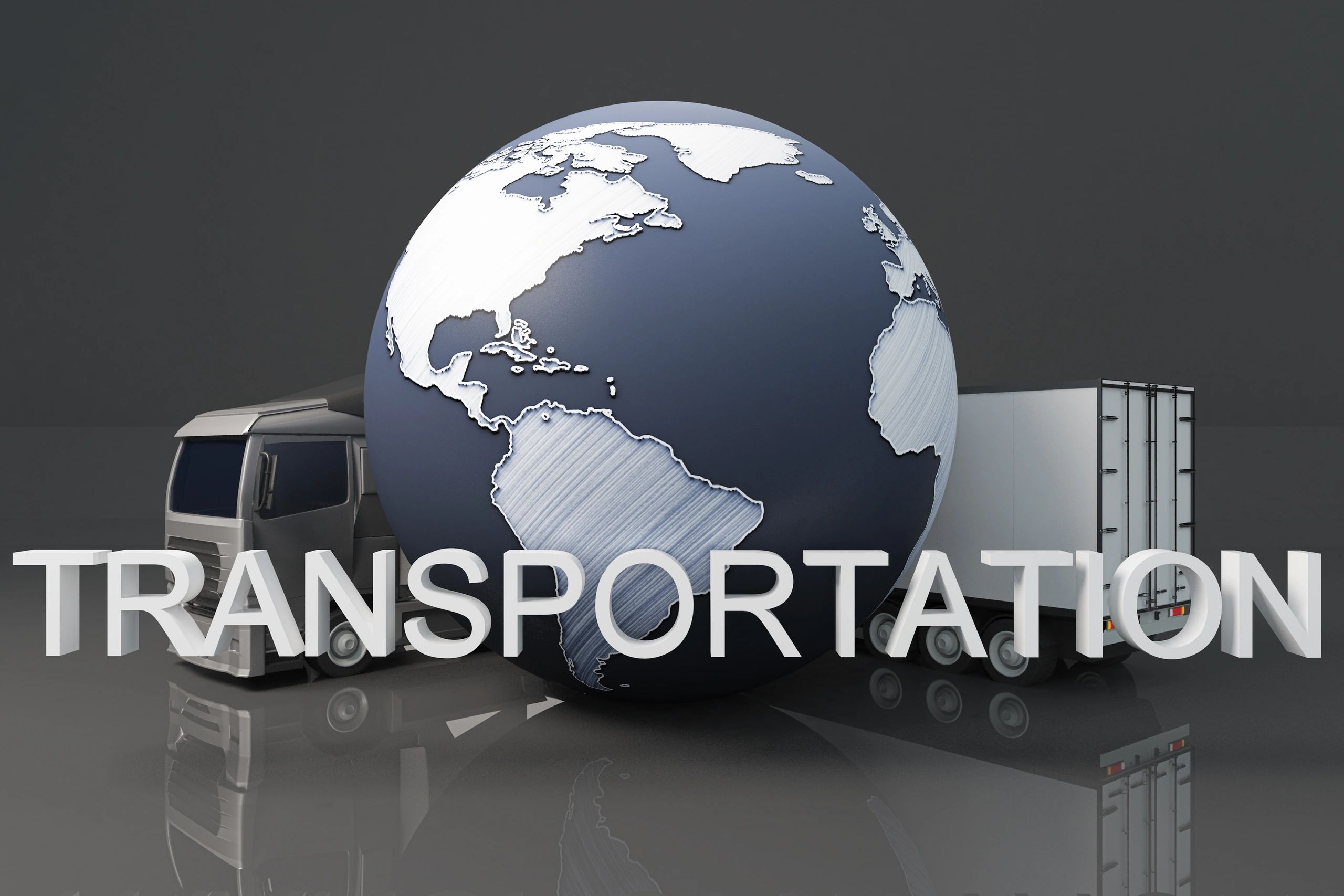 Foto histórica dos primeiros caminhões da empresa de transporte